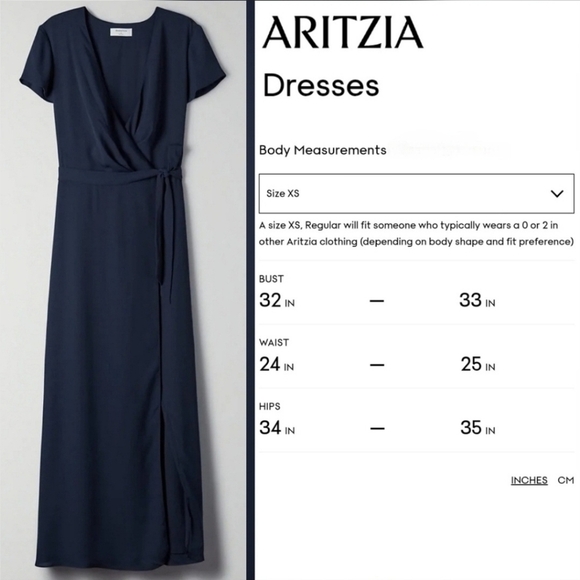 🇨🇦 Aritzia Babaton Lexia Short Sleeve Chiffon Wrap Maxi Dress - Picture 15 of 16